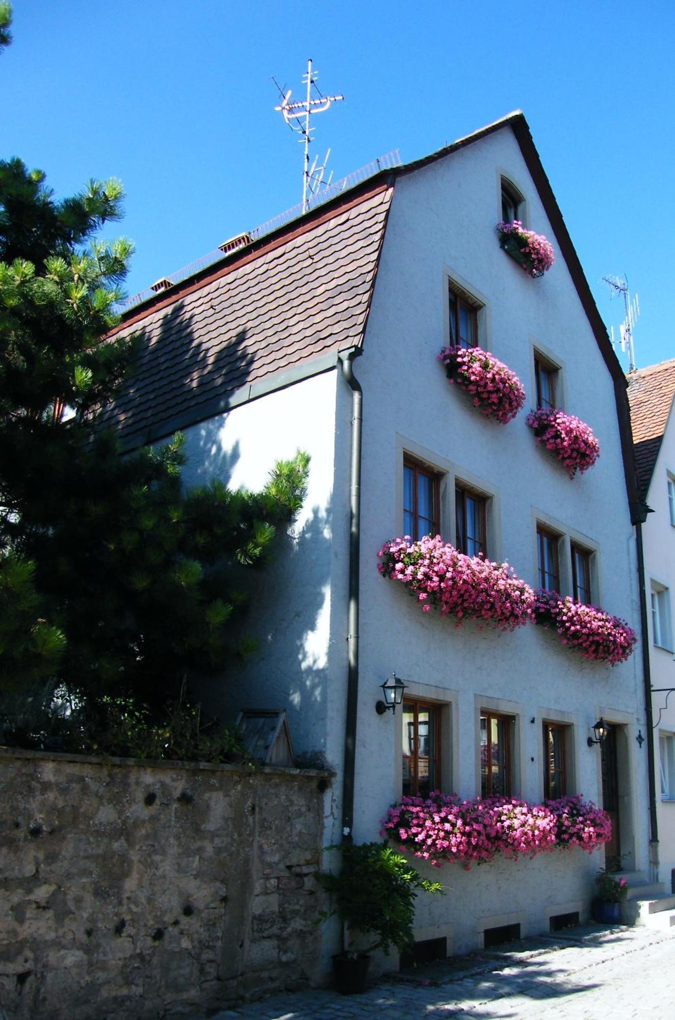 Pension Hofmann-Schmoelzer Rothenburg ob der Tauber Ngoại thất bức ảnh