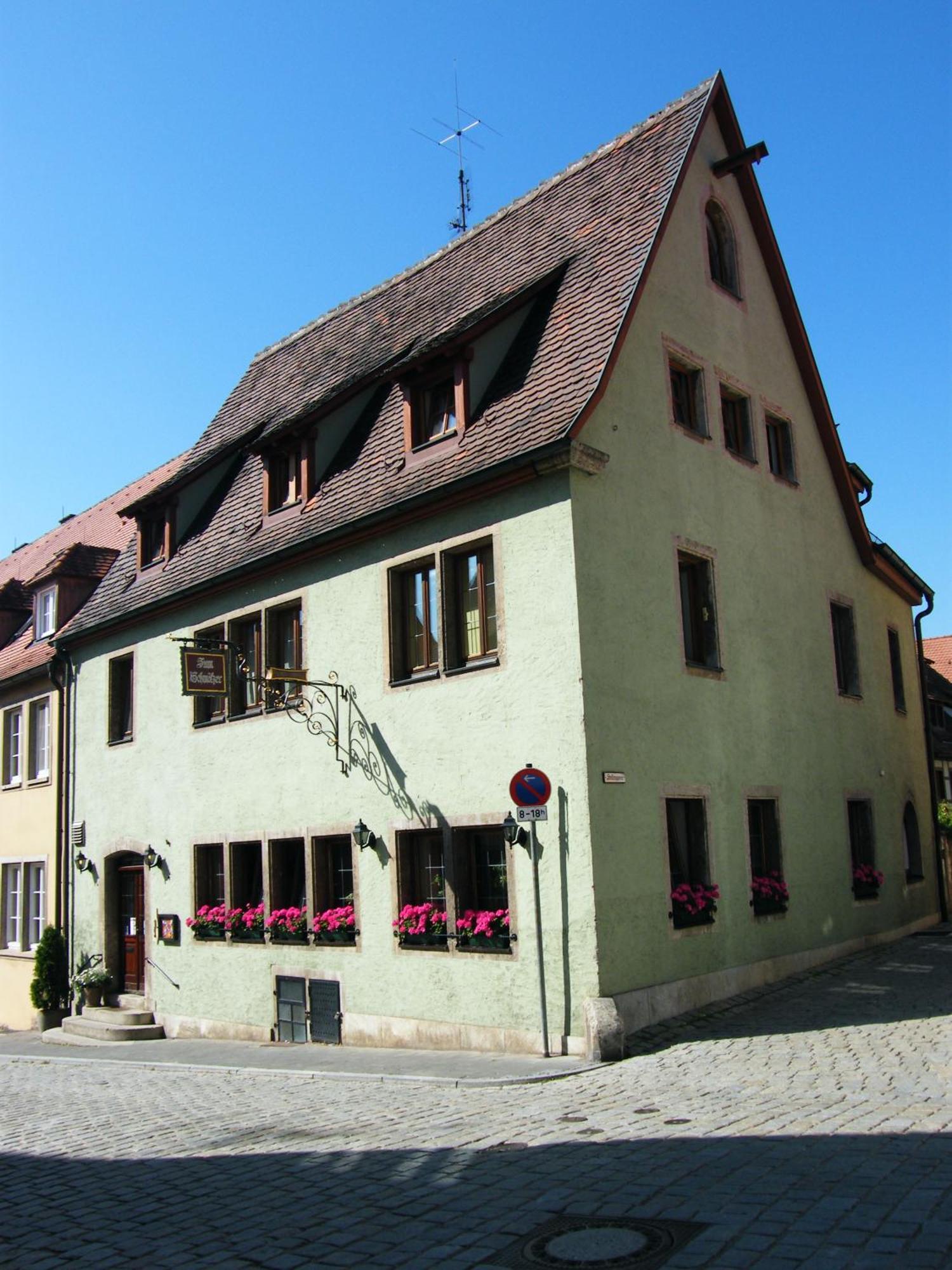 Pension Hofmann-Schmoelzer Rothenburg ob der Tauber Ngoại thất bức ảnh